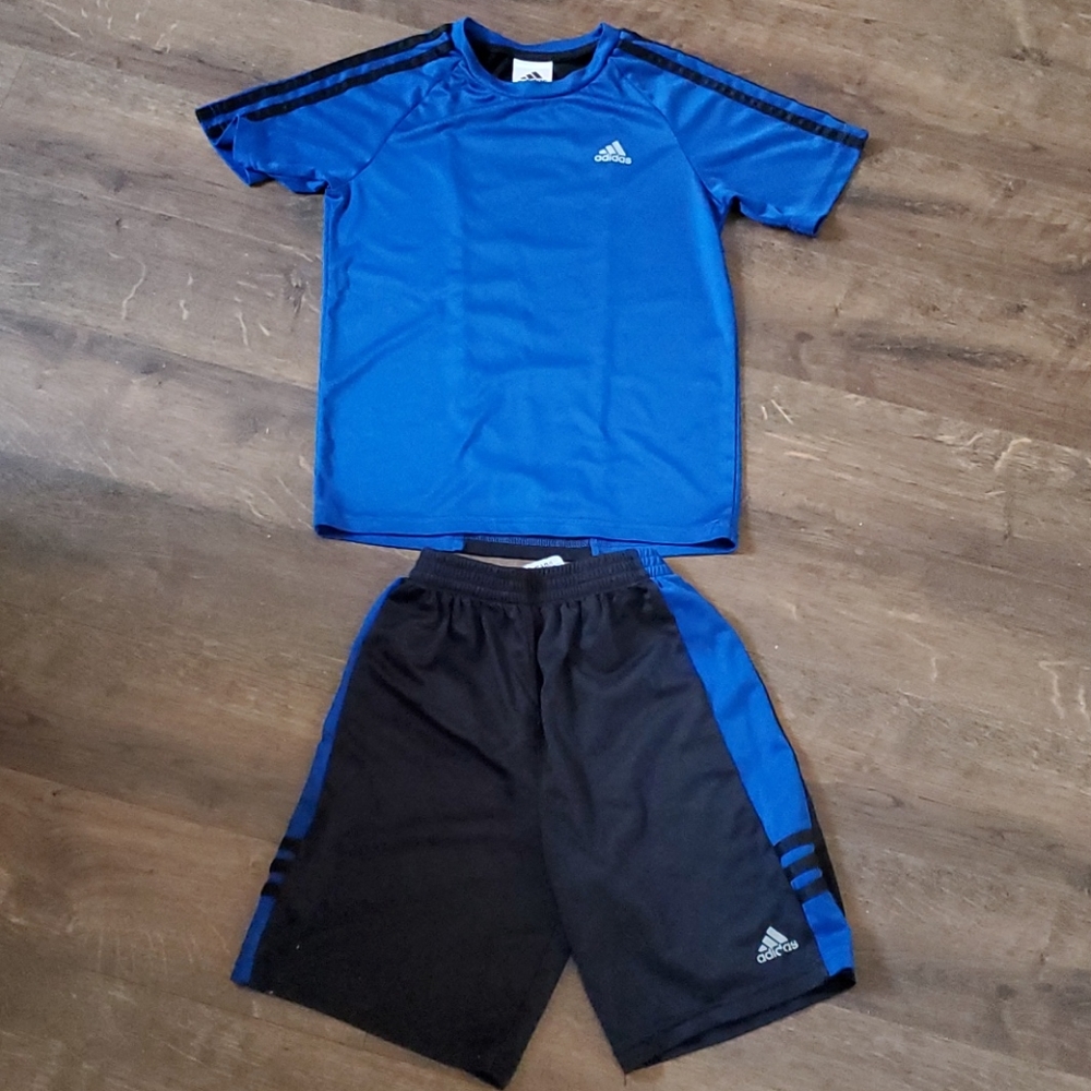 Adidas shirt & shorts set